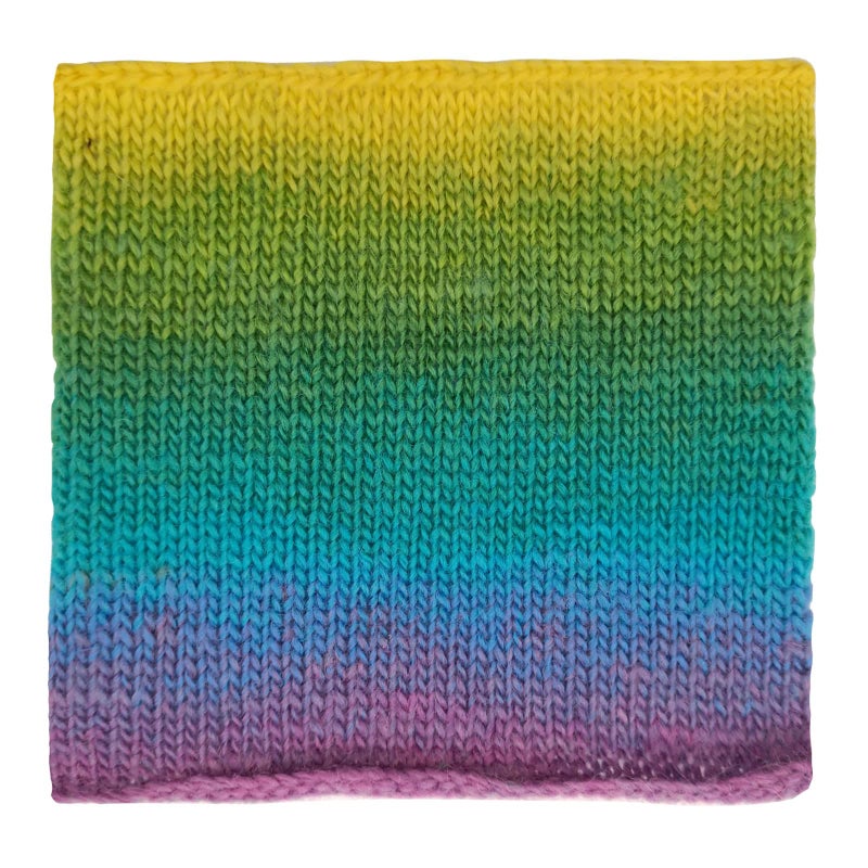 NICEEC 2 Skeins Rainbow Soft Yarn 100% Wool Gradient Multi Color Yarn for Crocheting Knit Total Length 180mÃ—2(196ydsÃ—2,50gÃ—2)-24 - Image 5